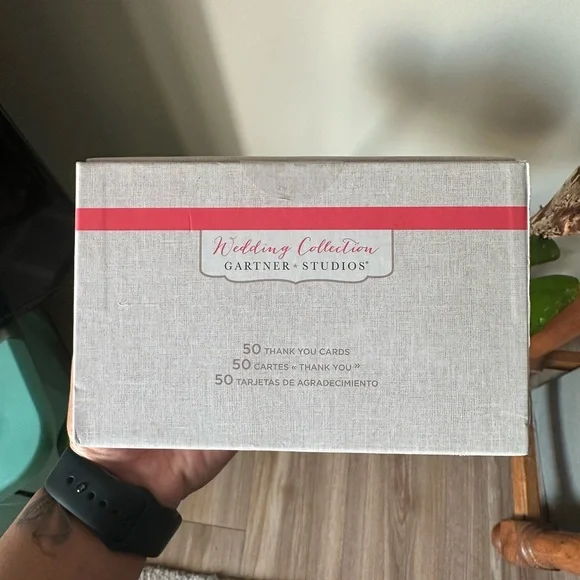 Elegant Wedding Thank You Card Stationery - Picture 2 of 3